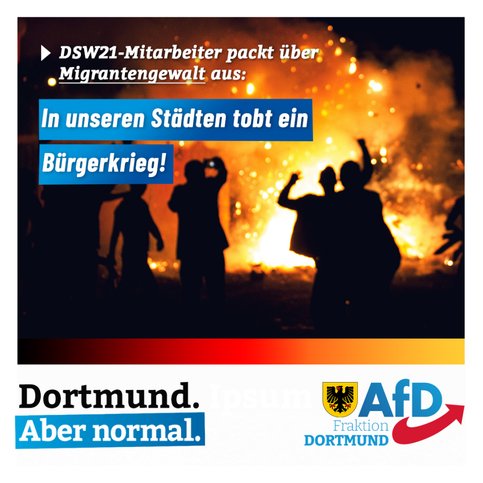 +++ DSW21-Mitarbeiter packt aus: „Man geht in die Klinik oder zum Arzt und das wars!“ -Dortmunds Busfahrer und Fahrkartenkontrolleure sind einer Welle der Gewalt ausgesetzt- +++