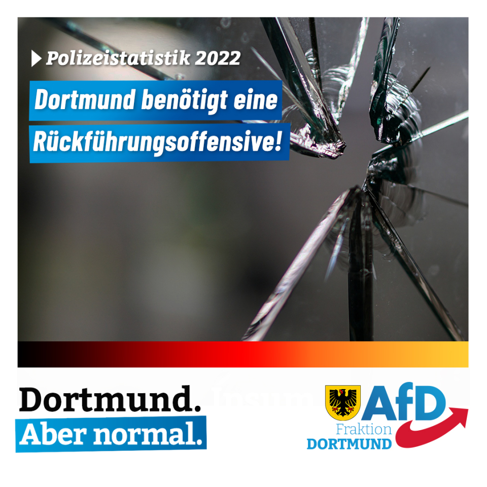 +++ Dortmunder Kriminalstatistik 2022 +++