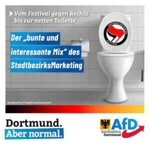+++ Vom Festival gegen rechts bis zur netten Toilette: Der „bunte und interessante Mix“ des StadtbezirksMarketing +++