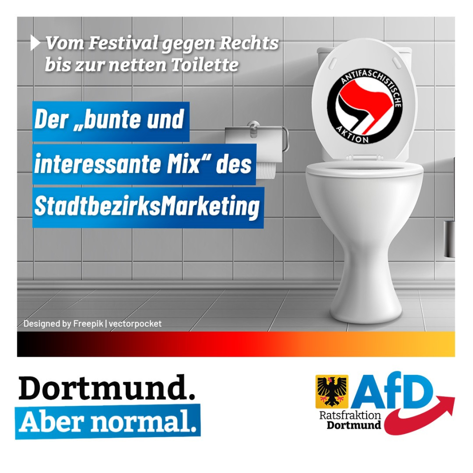 +++ Vom Festival gegen rechts bis zur netten Toilette: Der „bunte und interessante Mix“ des StadtbezirksMarketing +++