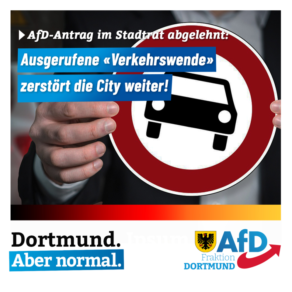 +++ Karstadt-Aus – irre Verkehrswende zerstört unsere City +++