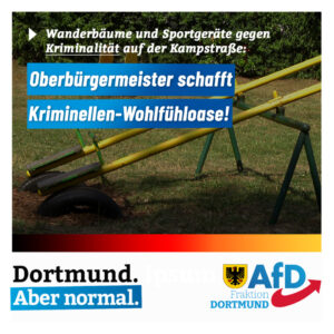 +++ OB Westphal will Kriminalität mit Wanderbäumen und Sportgeräten stoppen +++