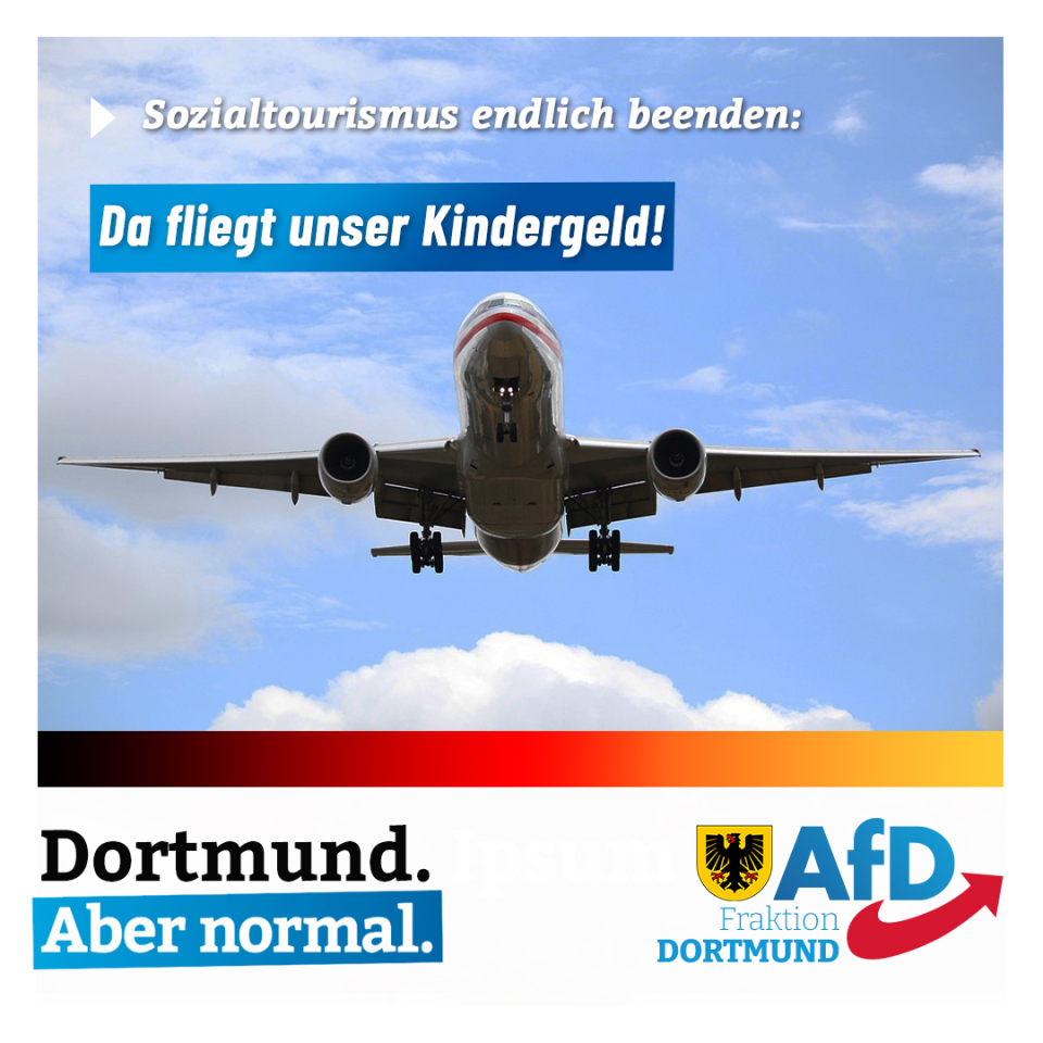 +++ Sozialtourismus endlich beenden! +++