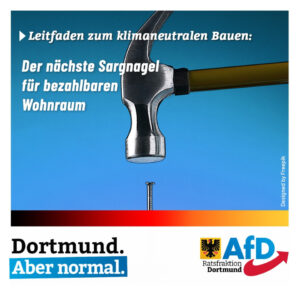 +++ Leitfaden zum klimaneutralen Bauen: Der nächste Sargnagel für bezahlbaren Wohnraum +++