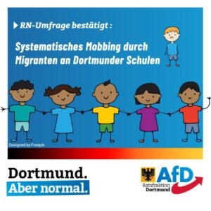 +++ RN-Umfrage bestätigt systematisches Mobbing durch Migranten an Dortmunder Schulen +++