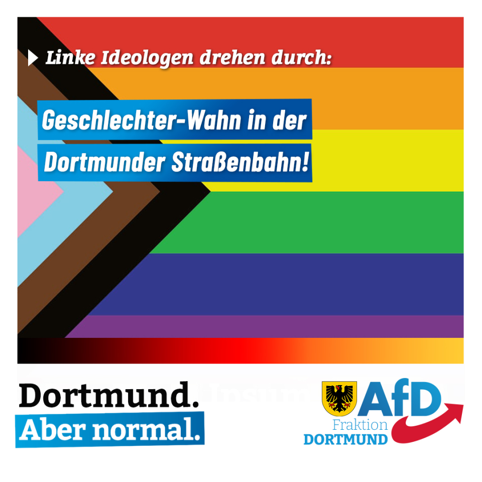 +++ Geschlechter-Wahn in der Straßenbahn +++