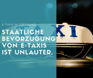 Neue Ökowahn-Aktion der Stadt: E-Taxi-Zwang für Kunden und Fahrer
