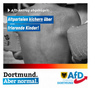 +++ Altparteien kichern über unterkühlte Kinder! +++
