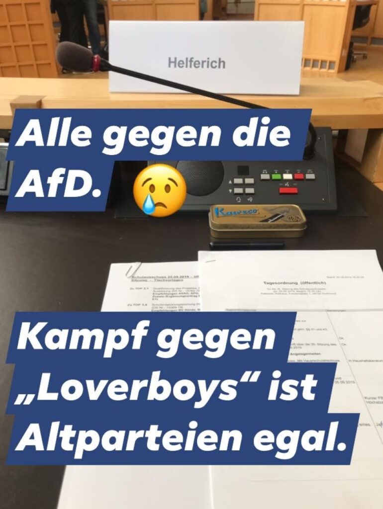 Aufklärungskampagne gegen Zwangsprostitution und „Loverboys"