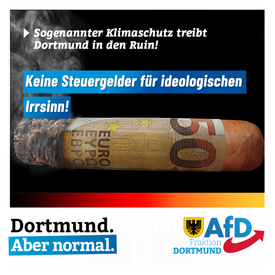 +++ Millionen für den sog. Klimaschutz - gespart wird beim Bürger +++