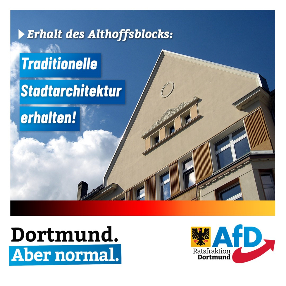 +++ Erhalt des Althoffsblocks: Traditionelle Stadtarchitektur erhalten! +++