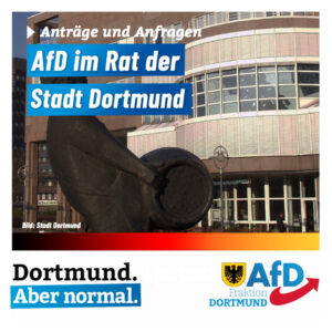 Antrag der AfD-Fraktion zur Ratssitzung am 22.09.2022 - "Änderung der Dortmunder Hundesteuersatzung"