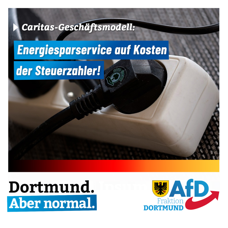 +++ Energiesparservice – Caritas-Geschäftsmodell auf Kosten der Steuerzahler +++