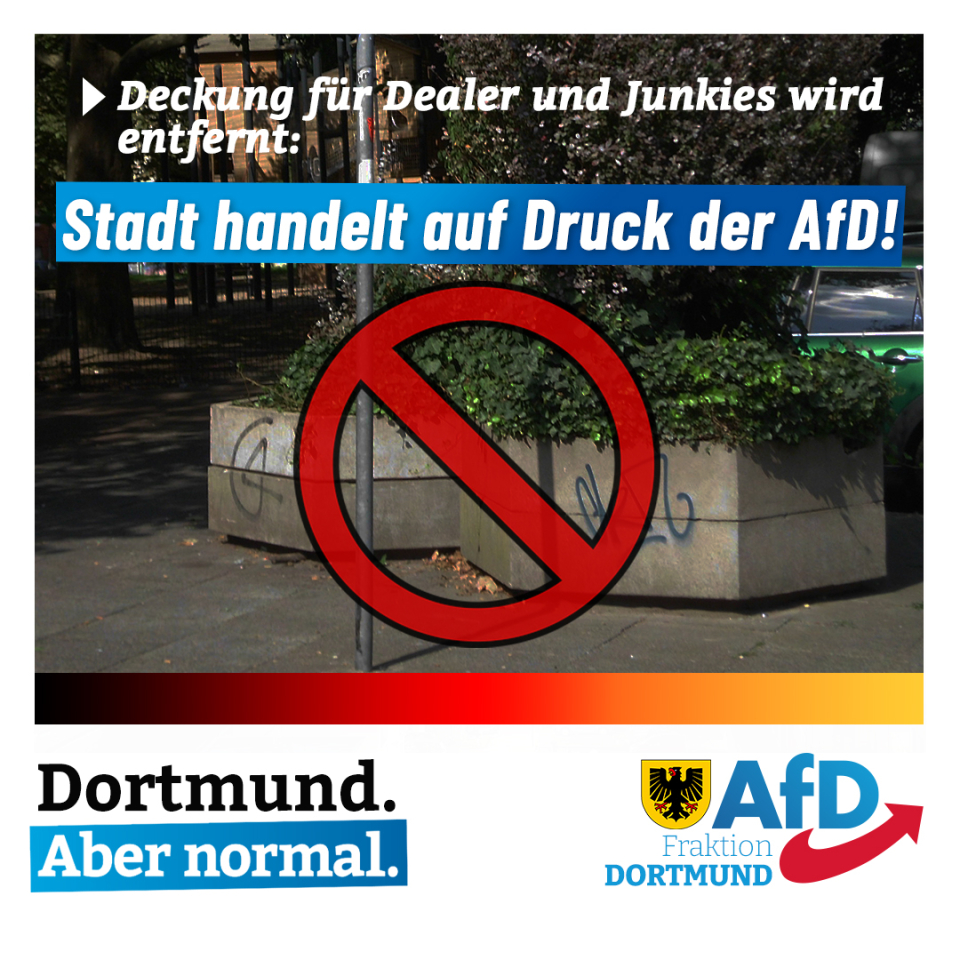 +++ Zimmerstraße: Stadt handelt auf Druck der AfD! +++