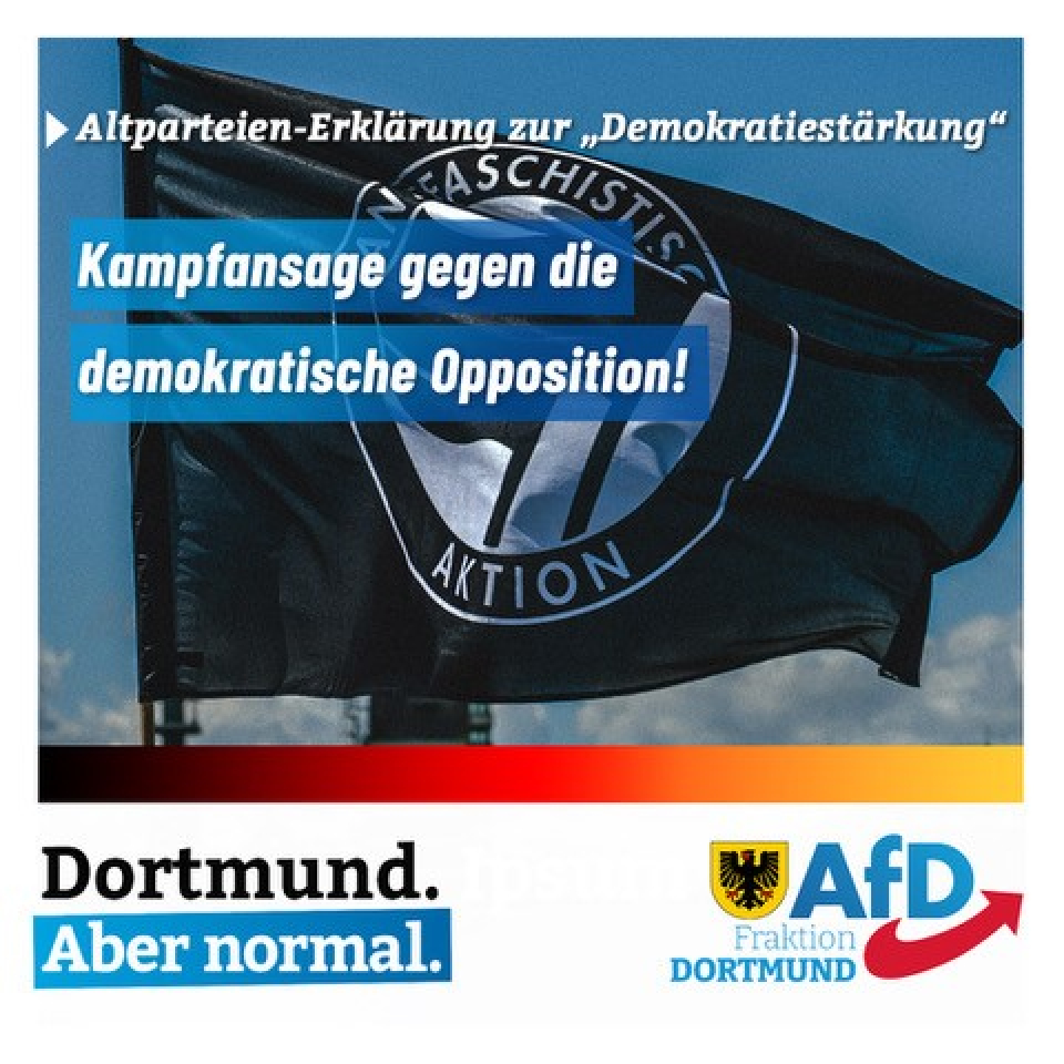 +++ Altparteien im Rat mit Kampfansage gegen die AfD +++