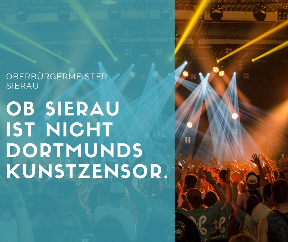 Oberbürgermeister Sierau: „Wir wollen Xavier Naidoo nicht in unserer Stadt“  -  Die AfD-Fraktion Dortmund fordert Sierau zur Einhaltung der staatlichen Neutralitätspflicht auf