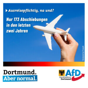 +++ Ausreisepflichtig, na und? Nur 173 Abschiebungen in den letzten zwei Jahren +++