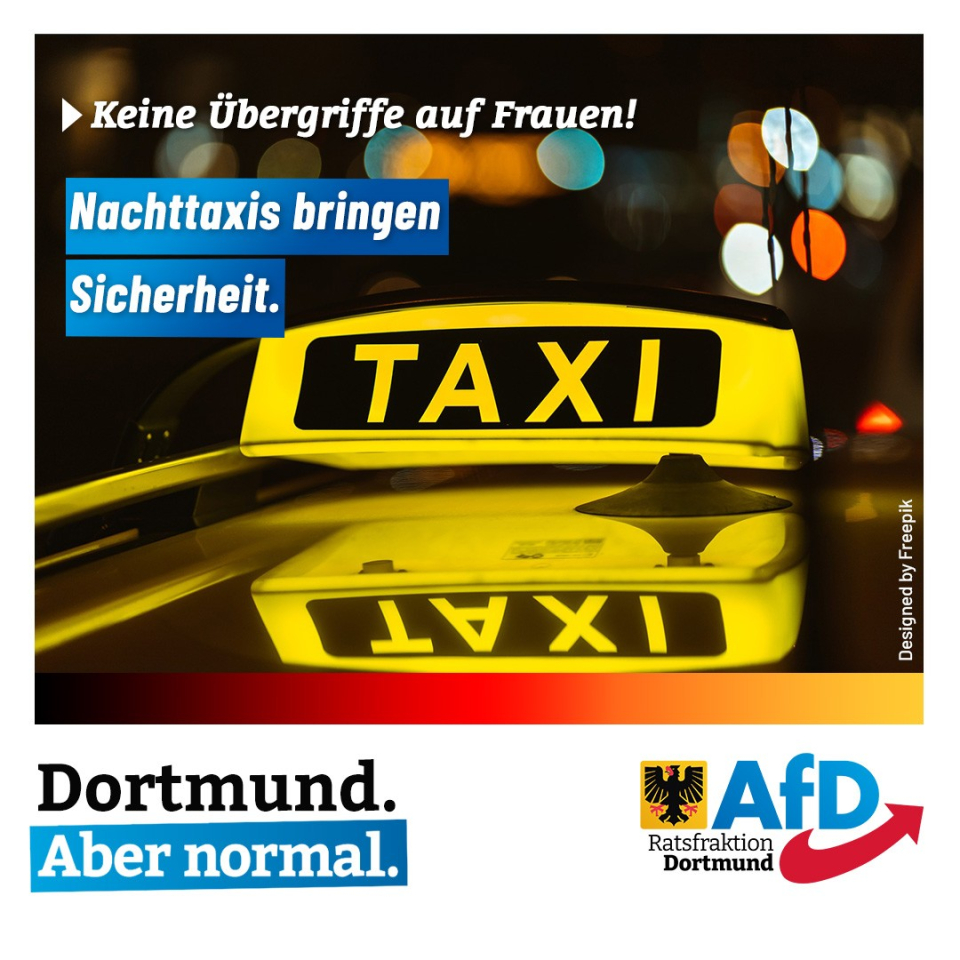 +++ Übergriffe auf Frauen: Nachttaxis haben eine Chance verdient +++