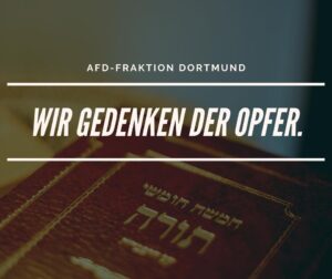 AfD befürwortet Kranzniederlegung der Bezirksvertretung Brackel zur Reichspogromnacht