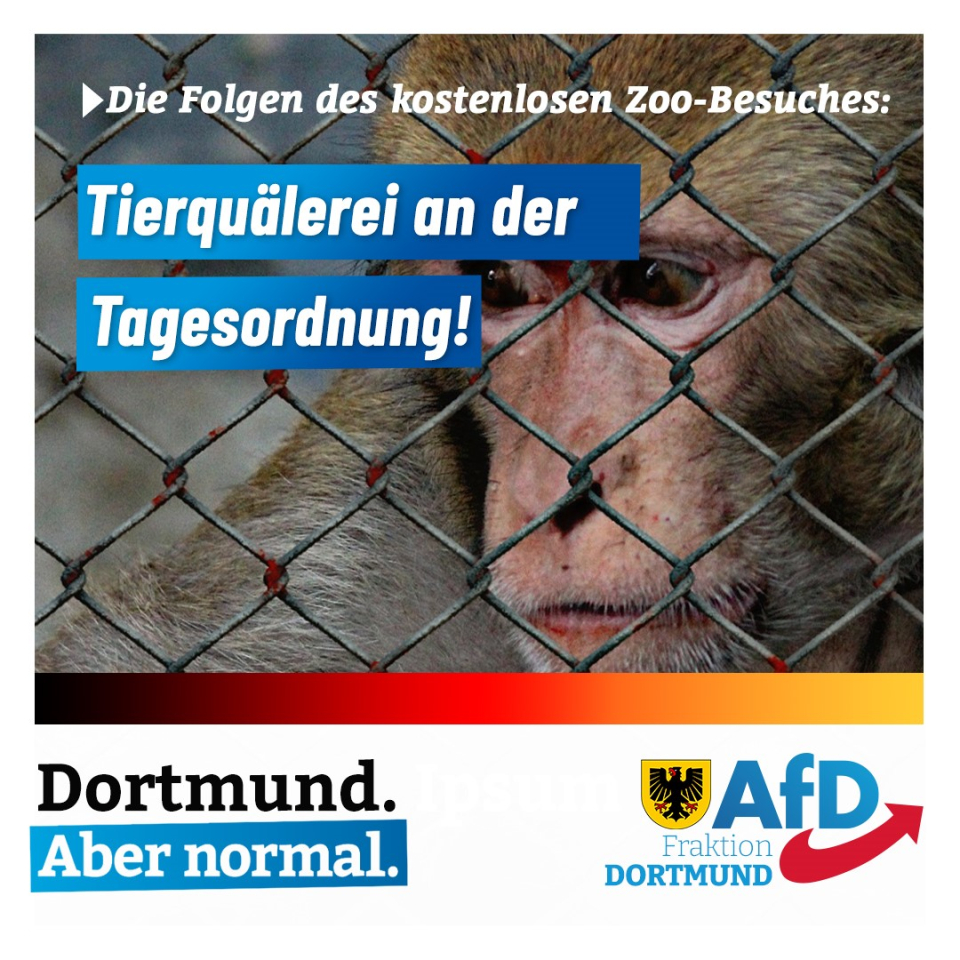 Vandalismus und Tierquälerei im Zoo Dortmund