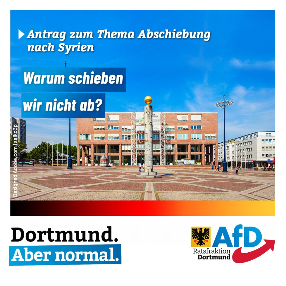 +++ Subsidiärer Schutz ohne Grundlage – Remigration nach Syrien prüfen! +++