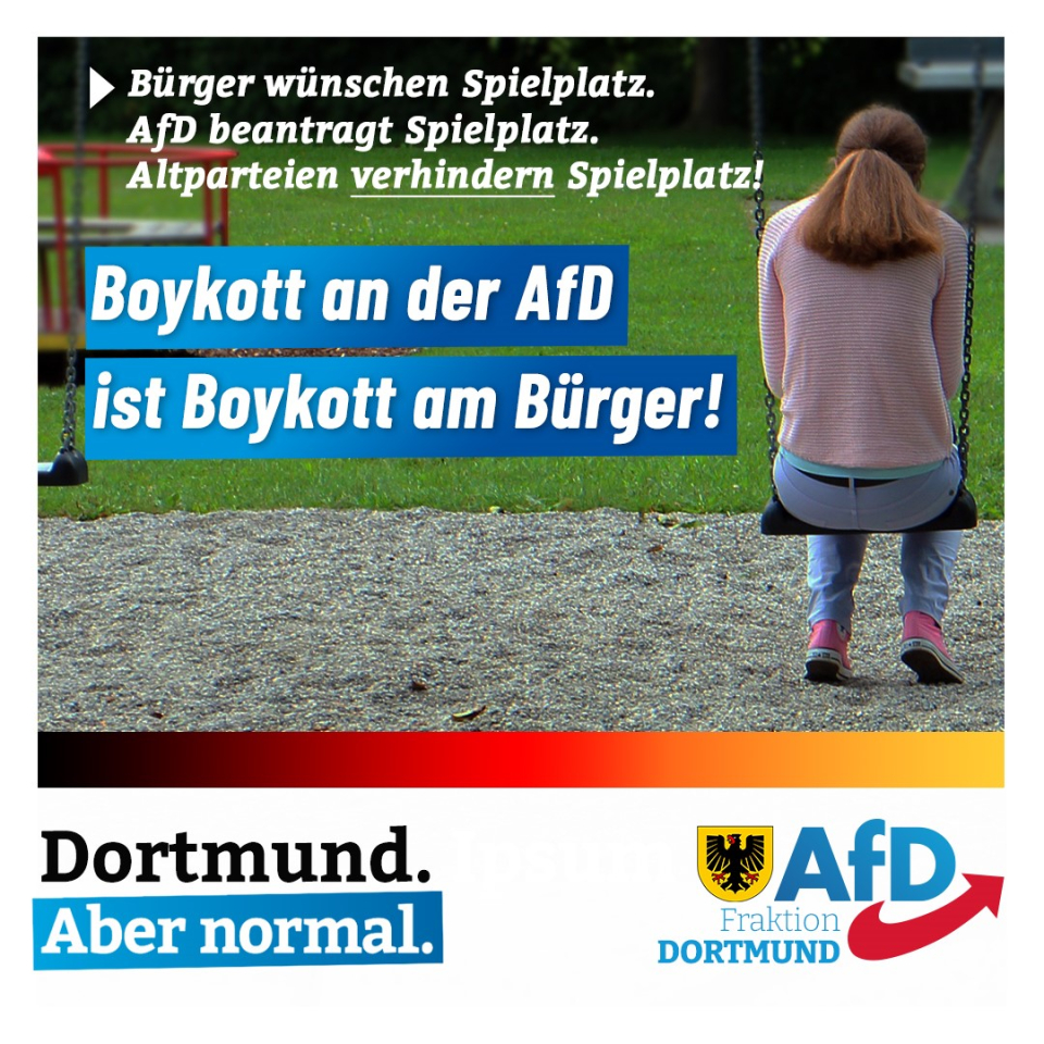 +++ Altparteien boykottieren AfD – Leidtragende sind die Bürger und die Kinder +++