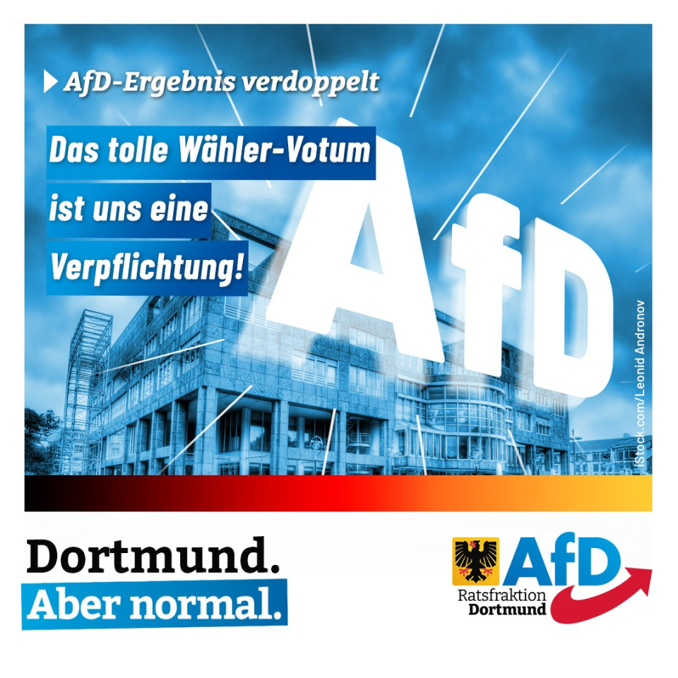 +++ AfD-Ergebnis verdoppelt: Das tolle Wähler-Votum ist uns eine Verpflichtung! +++