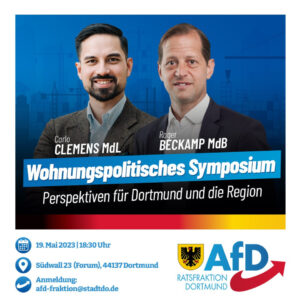 +++ Einladung zu einem wohnungspolitischen Symposium: „Perspektiven für Dortmund und die Region“ +++