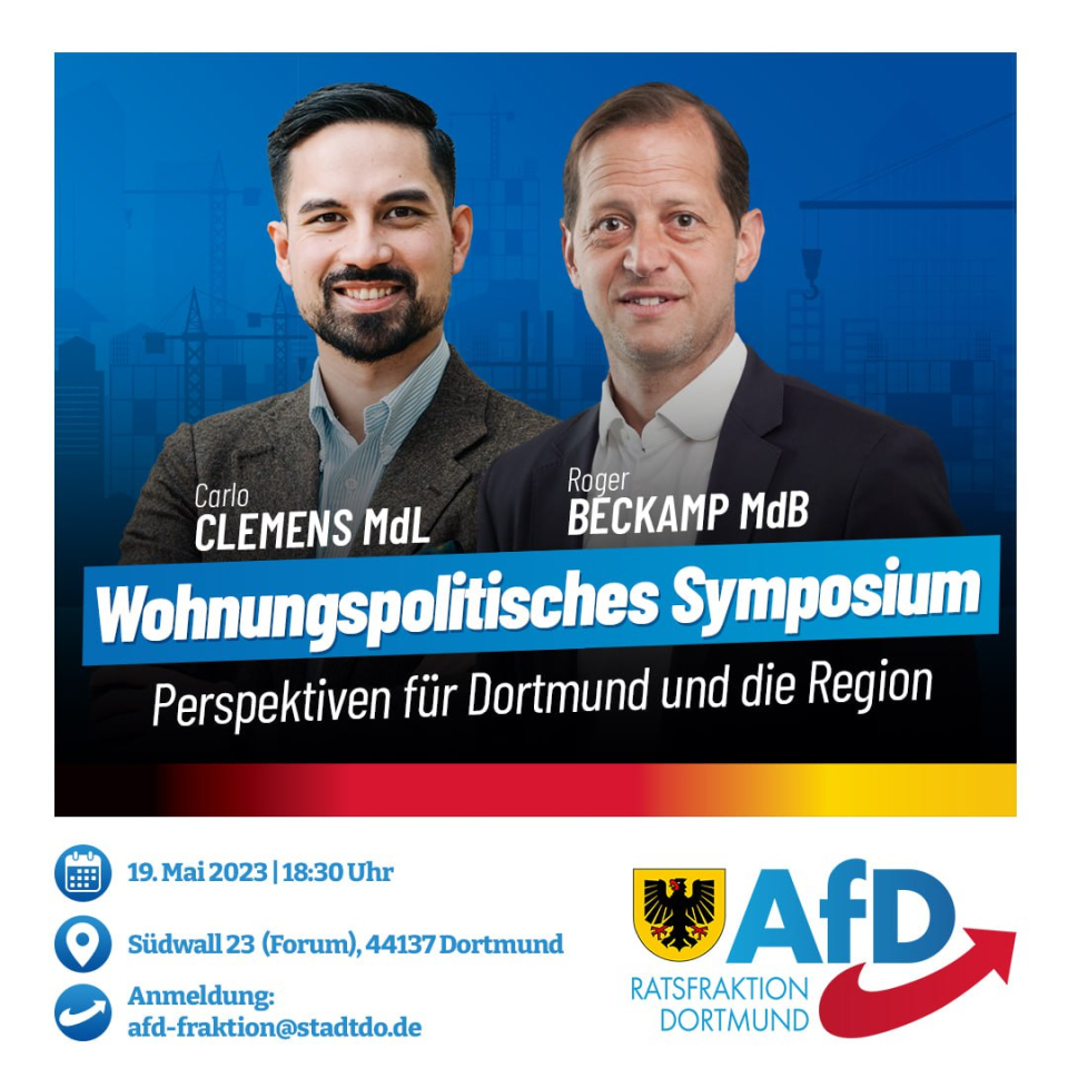 +++ Einladung zu einem wohnungspolitischen Symposium: „Perspektiven für Dortmund und die Region“ +++