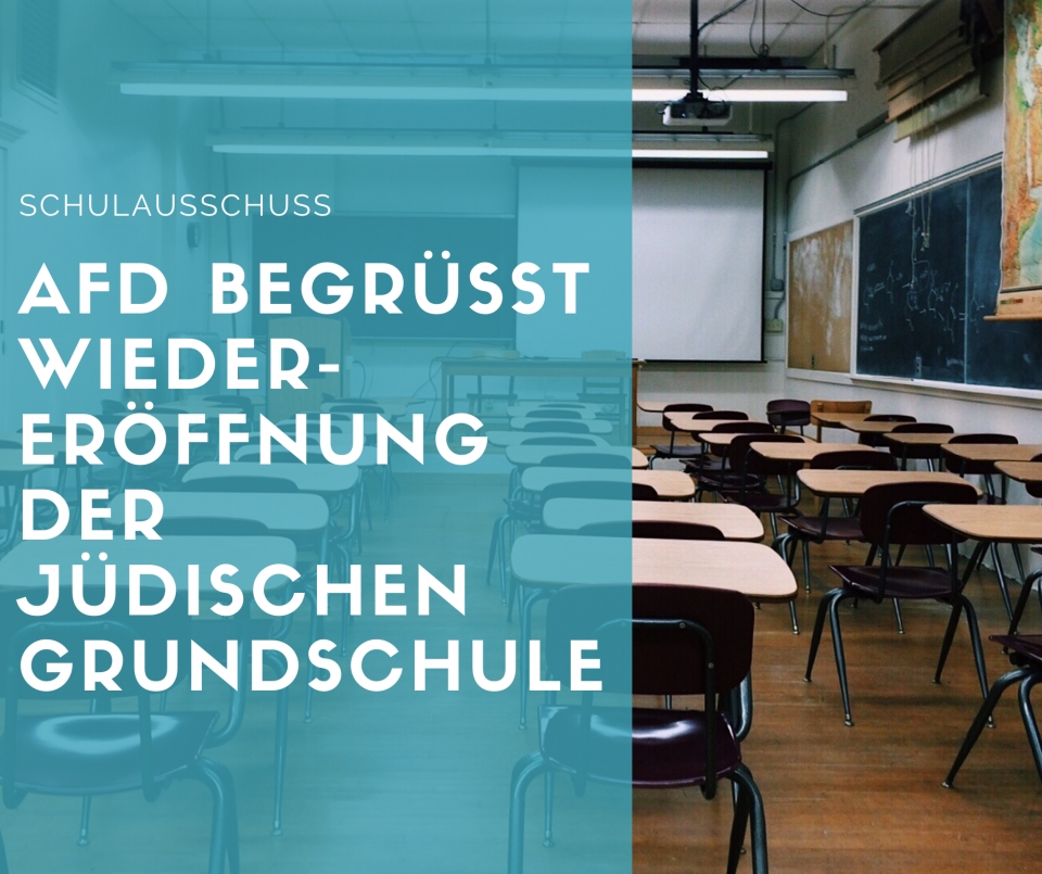 AfD stimmt als einzige Partei vorbehaltlos für jüdische Schule in Dortmund